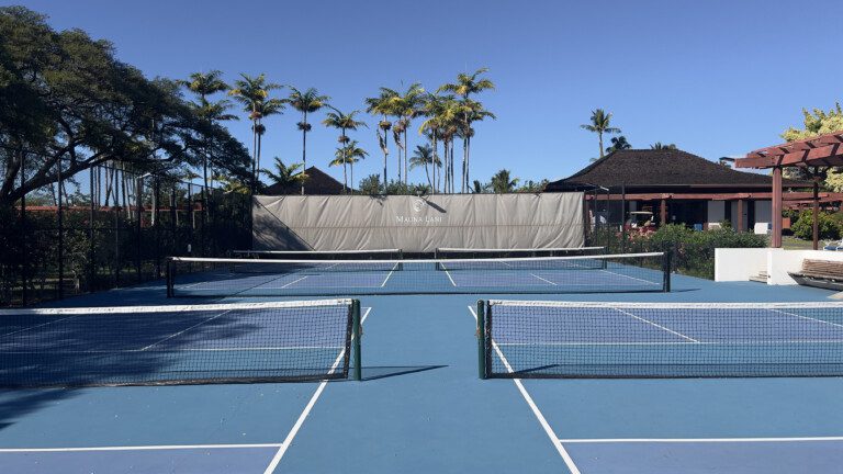 Luxury pickleball vacation