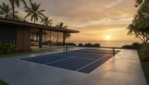 Best Luxury Hawaii Vacation Rentals with Pickleball Courts