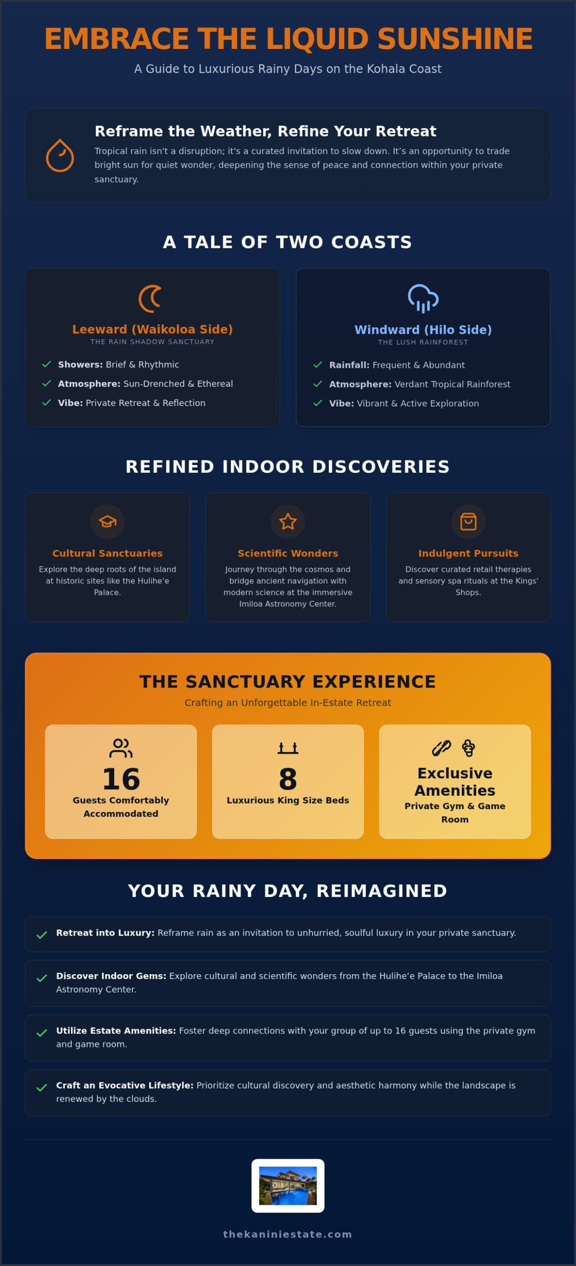 Luxury Rainy-Day Activities: Indoor Ideas for Your Escape
