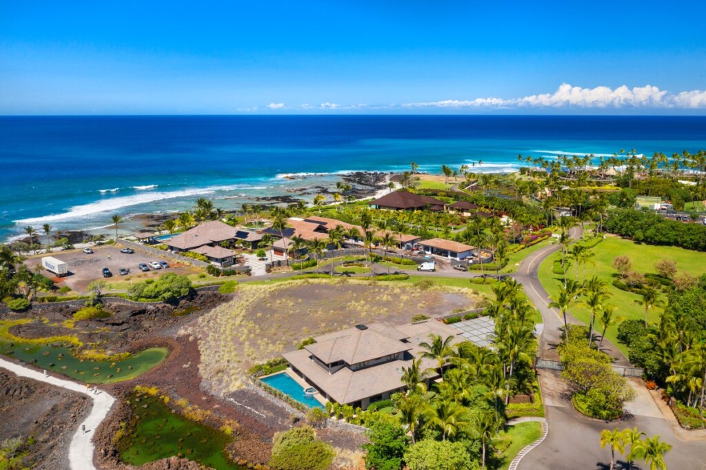 Luxury villa with ocean views
